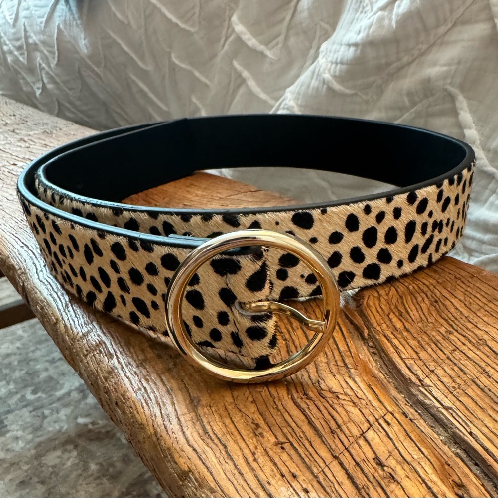 Poppy Barley animal print belt
